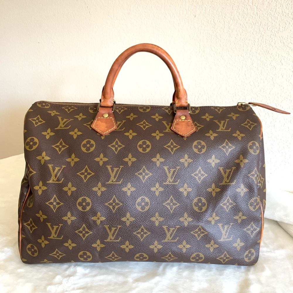 Authentic Speedy 35 Monogram ❤️Vintage❤️